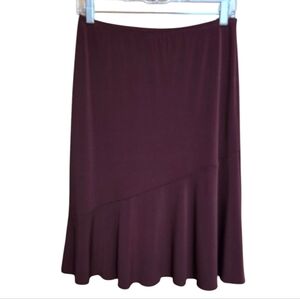 BCBGMaxAzria burgundy skirt